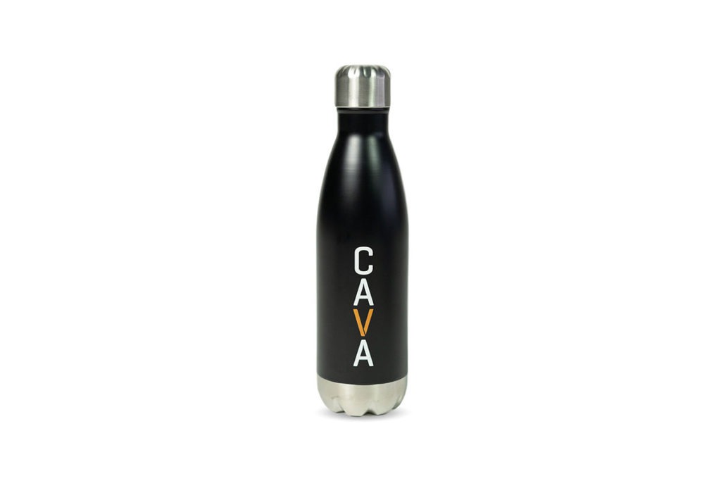 Product Shot of a Cava Swell Waterbottle