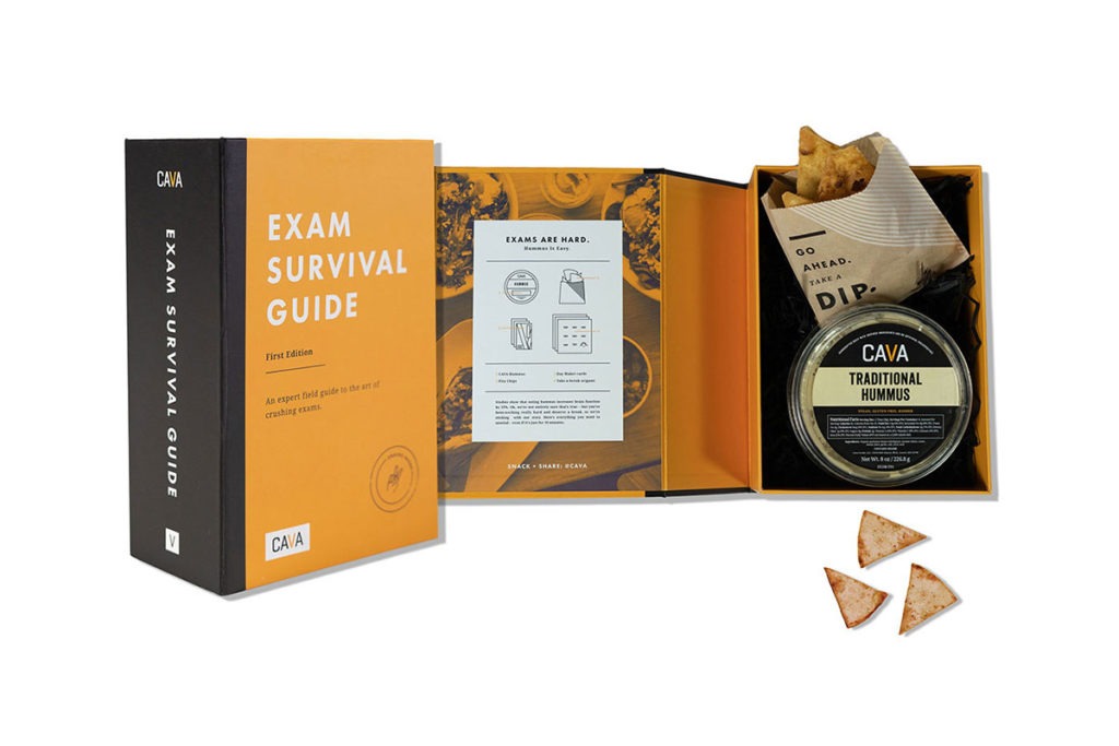 Product Shot of a "Cava Exam Survival Guide"