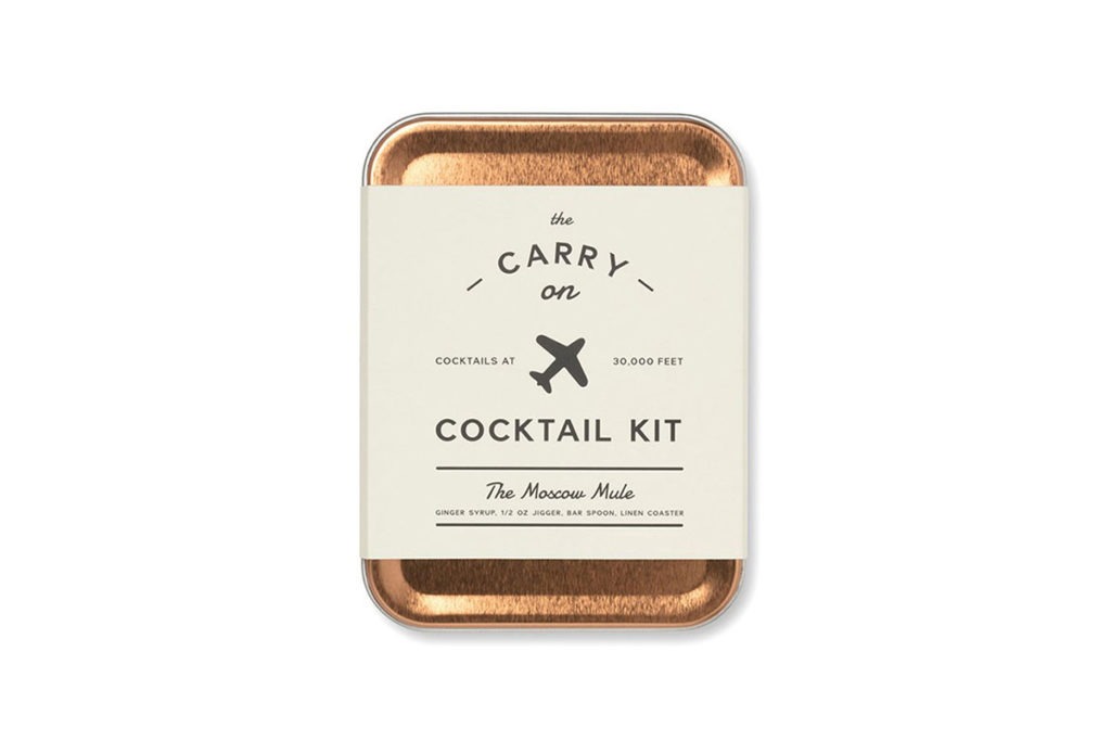 Product Shot of a Carry On Cocktail Kit